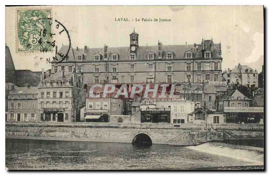 CPA Palais de justice Laval