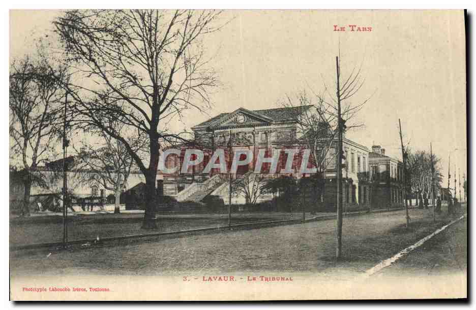 CPA Palais de justice Lavaur Le tribunal