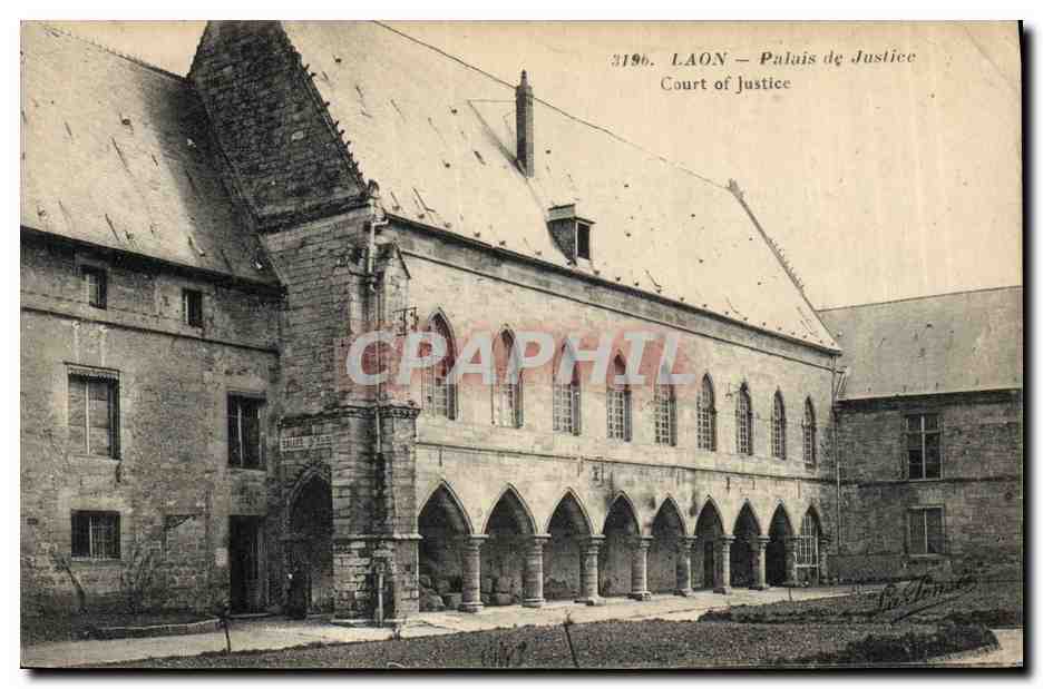 CPA Palais de justice Laon
