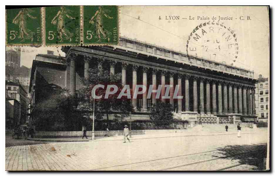 CPA Palais de justice Lyon