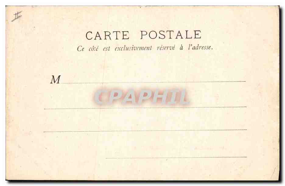 CPA Laon Colonnade du Palais de justice  — Verso