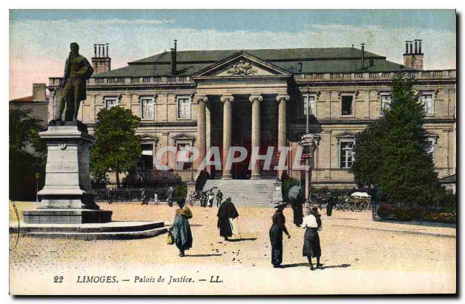 CPA Palais de justice Limoges