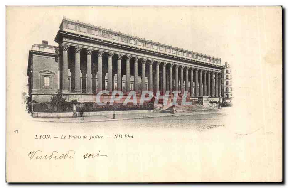 CPA Palais de justice Lyon