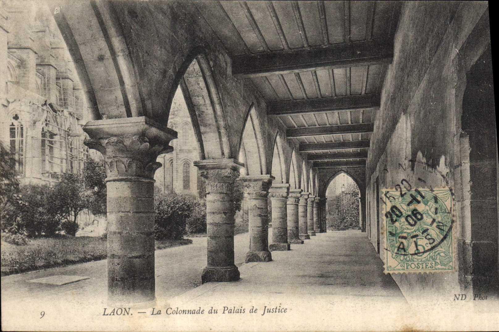 Laon — La Colonnade du Palais de Justice — ND Phot, n°9