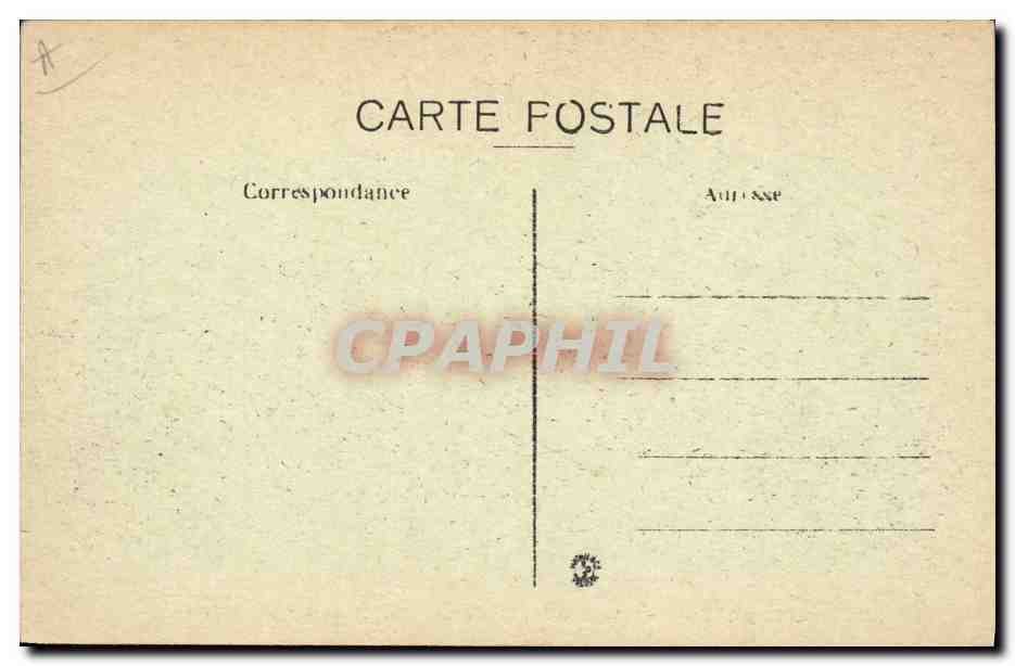 CPA Bateau de Guerre Diderot Dreadnought de 1ere escadre — Verso
