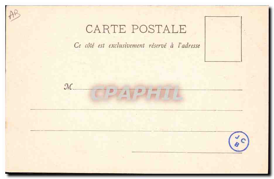 Le "Dupuy de Lôme" — croiseur de la Marine nationale — Phototypie A. Burgred et Cie, Nancy — Verso
