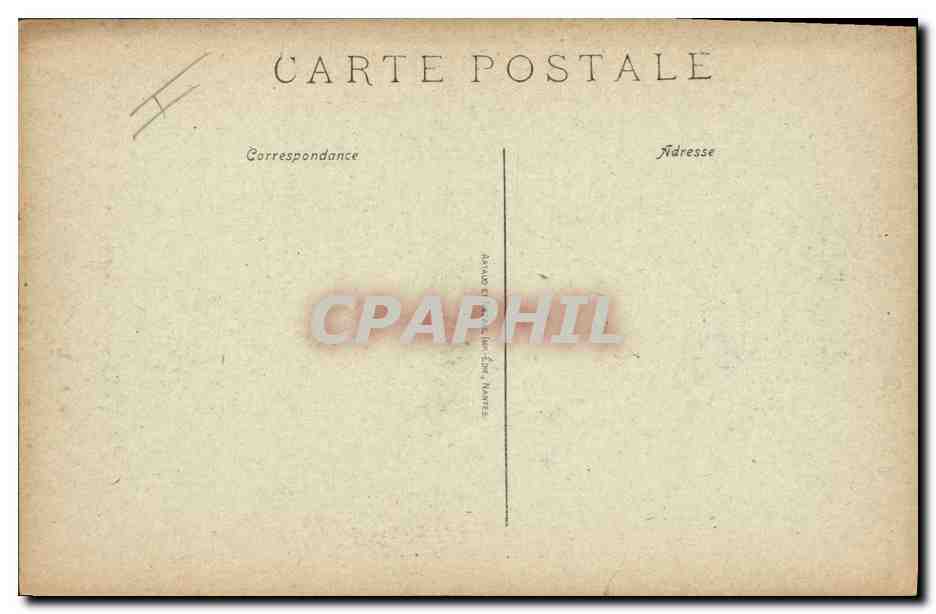 Le Croiseur-Cuirassé Ernest-Renan — Marine de Guerre Française — éditeur non visible — Verso