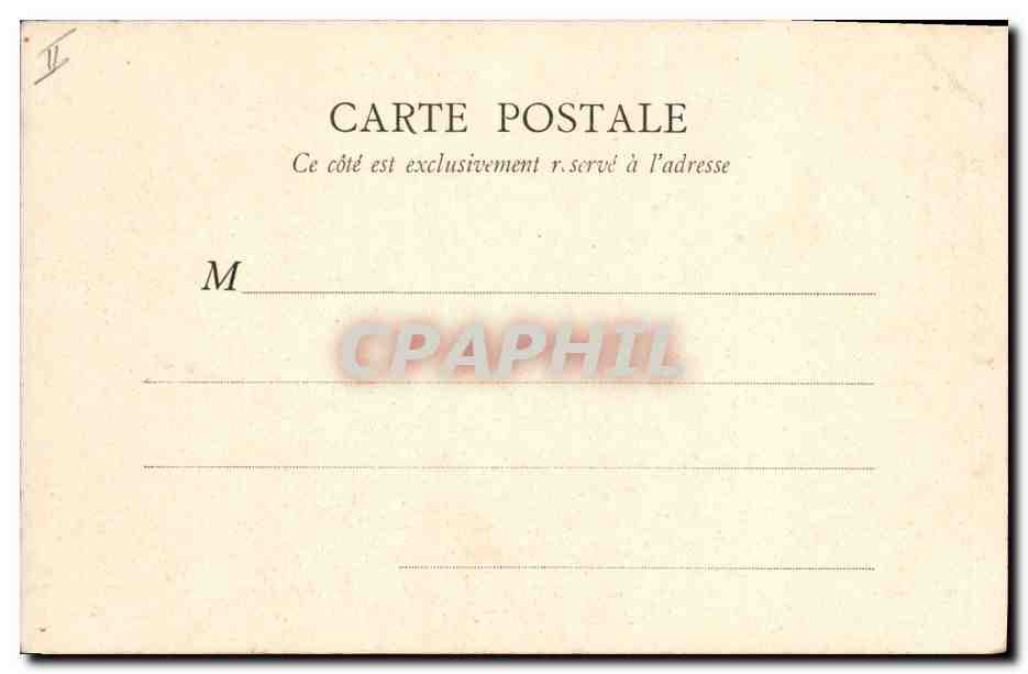CPA Prefecture Orleans — Verso