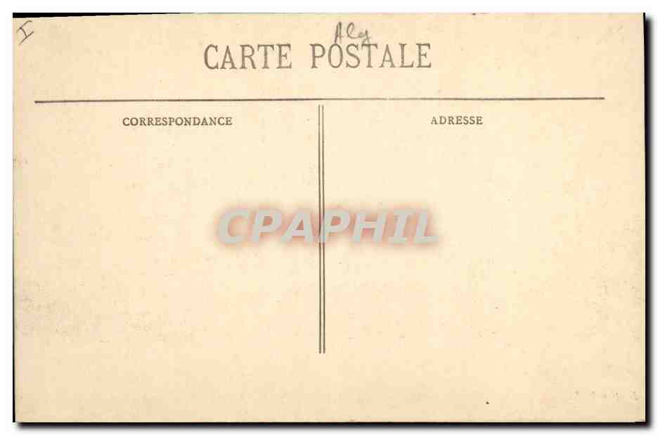 CPA Prefecture Oran Algerie  — Verso