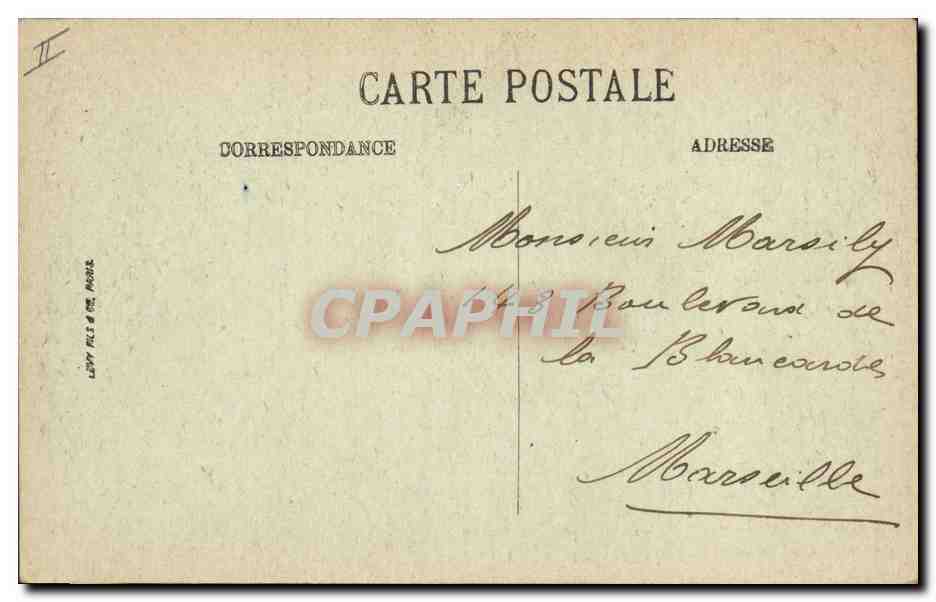 CPA Prefecture Nantes  — Verso