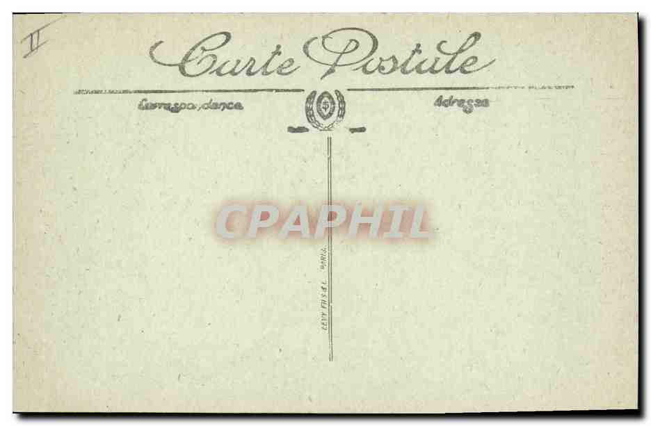 Les Ruines de la Grande Guerre — Aspect des Cafés de la Grand' Place après l'incendie — Douai — Rückseite