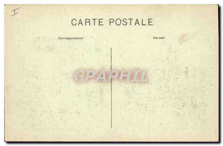 Verdun bombardiert — Ansicht einer zerstörten Straße — Verlag Vve H. Dalit, Bar-le-Duc, Nr. 9 — Rückseite