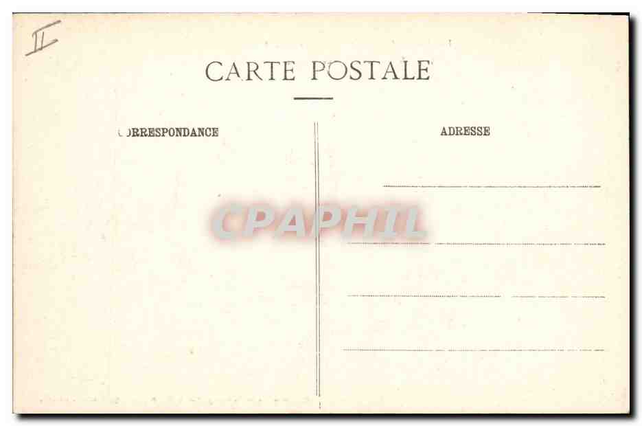 CPA Militaria Saint Die Rue d'Alsace — Rückseite