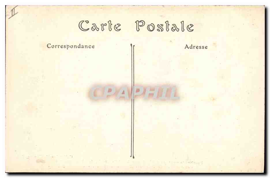 Bombardment of REIMS by the Germans, September 18, 1914 — rue de l'Université — publisher H. George, Reims, no. 38 — Back
