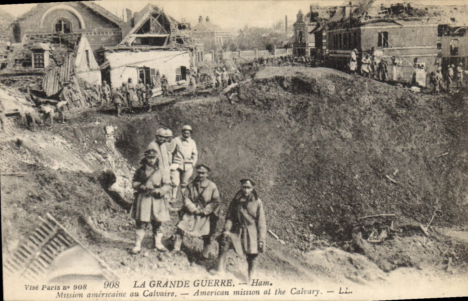 American Mission at the Calvary — Ham — Visé Paris n° 908