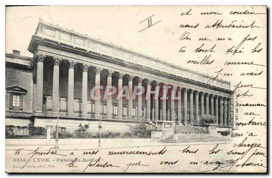 CPA Palais de justice Lyon