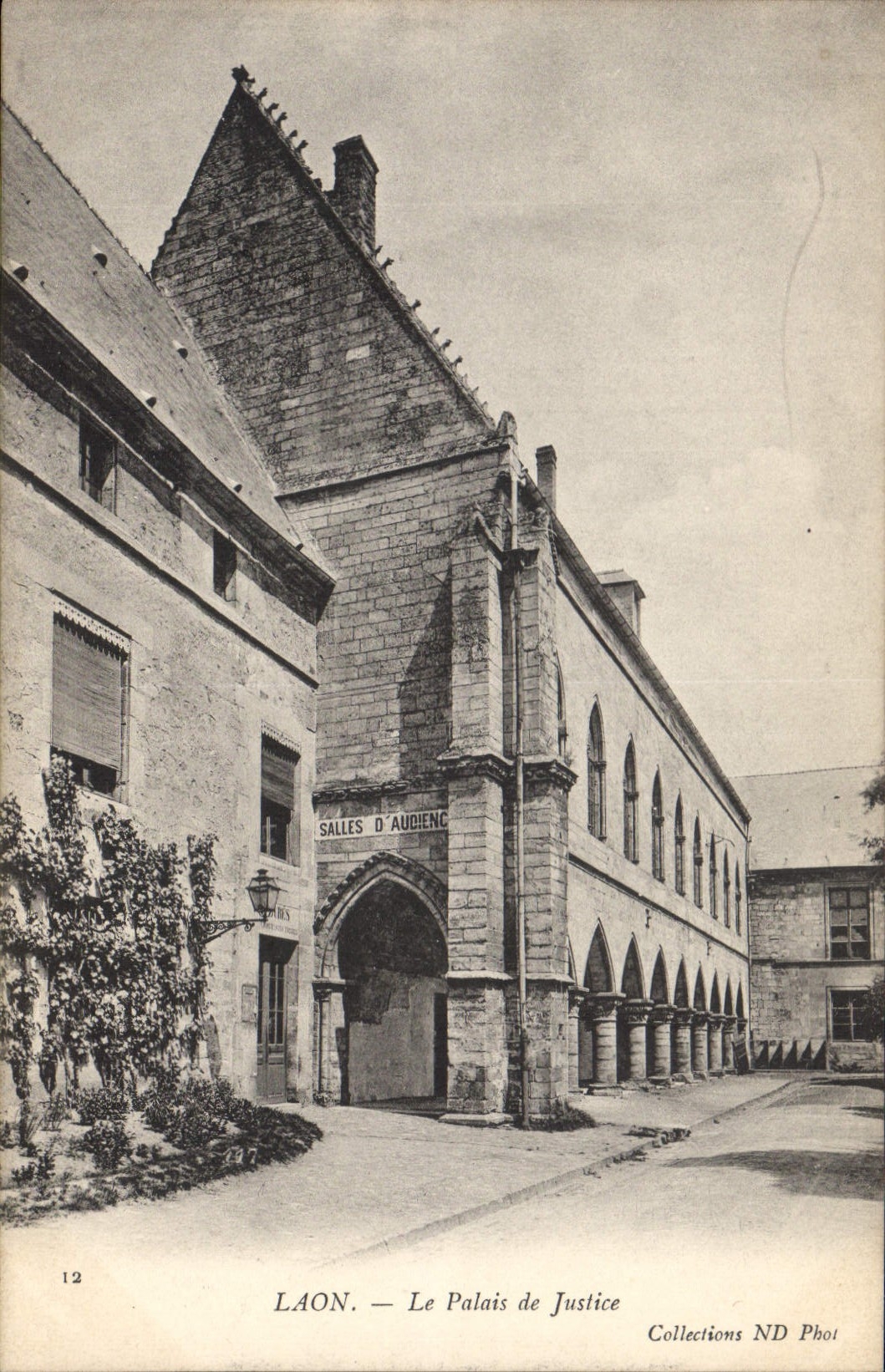 CPA Palais de justice Laon