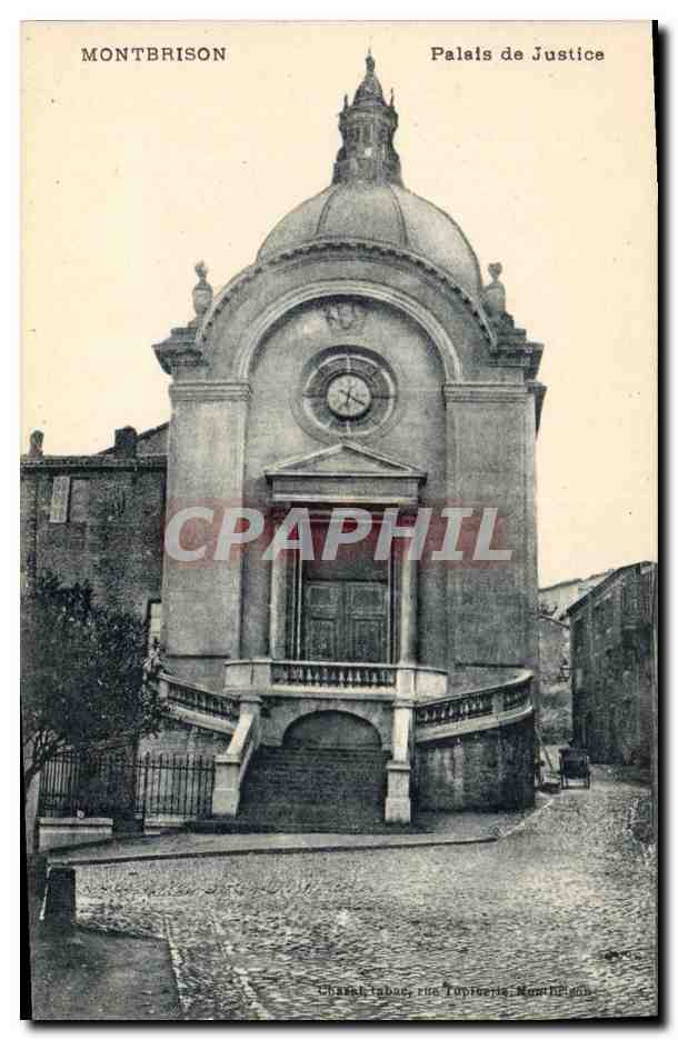 CPA Palais de justice Montbrison