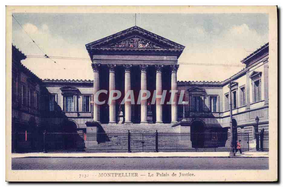 CPA Palais de justice Montpellier
