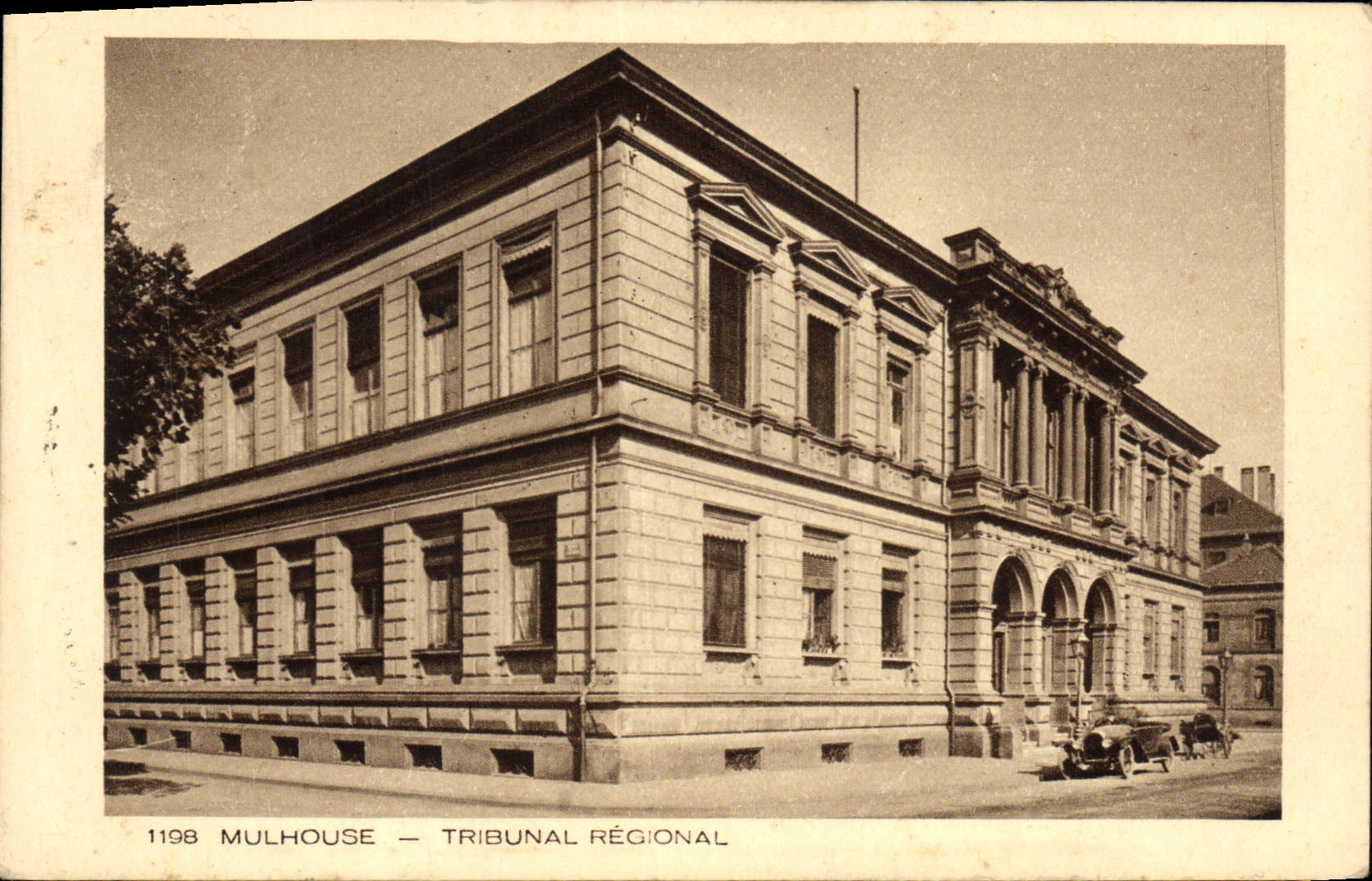 CPA Palais de justice Mulhouse Tribunal regional 