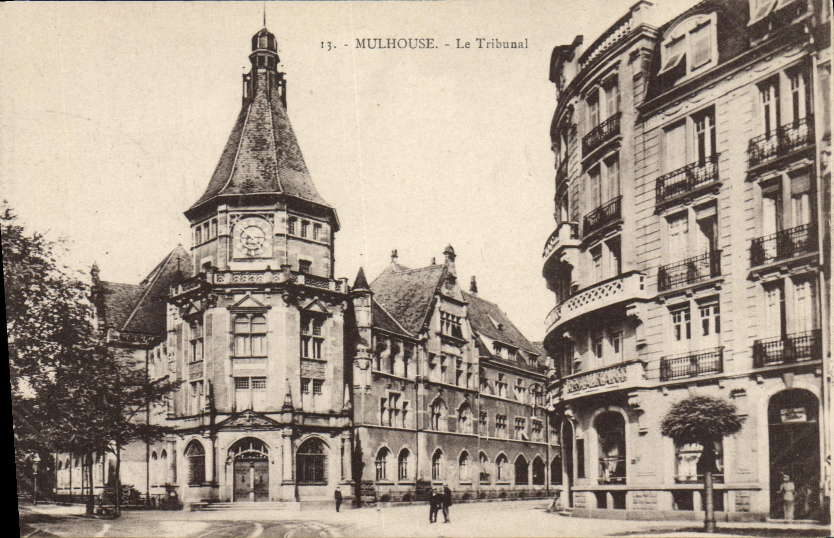 CPA Palais de justice Mulhouse Tribunal
