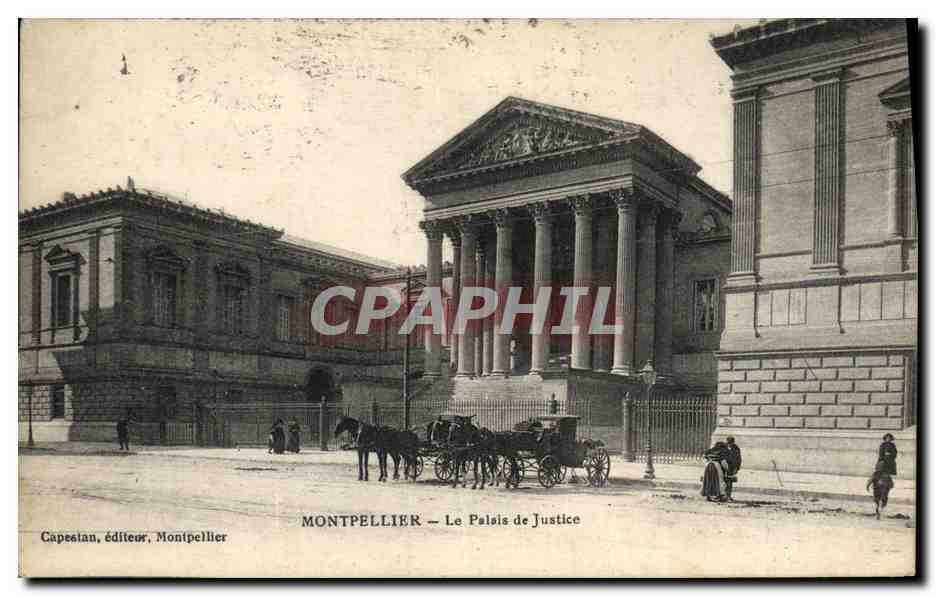 CPA Palais de justice Montpellier