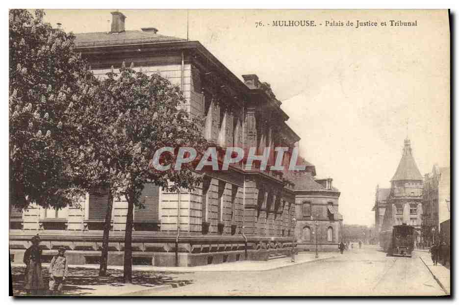 CPA Palais de justice et Tribunal Mulhouse