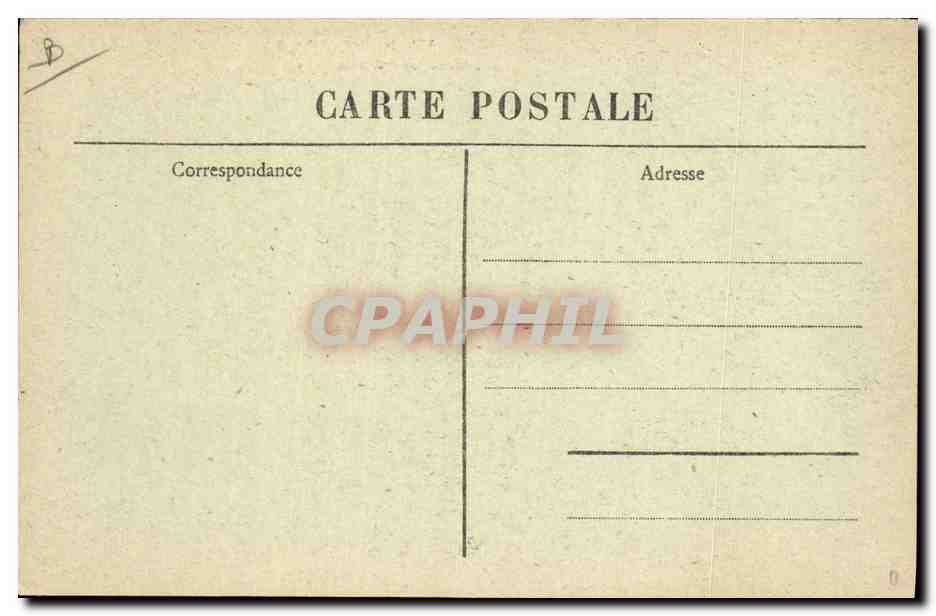 CPA Folklore Une bourree a huit Anciens costumes du Velay — Verso