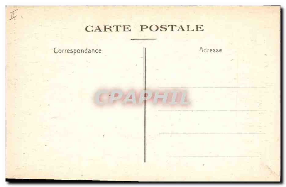CPA Chateau Marlieux Abbaye cistercinne de ND des Dombes Le cimetiere et abside de l'eglise — Verso