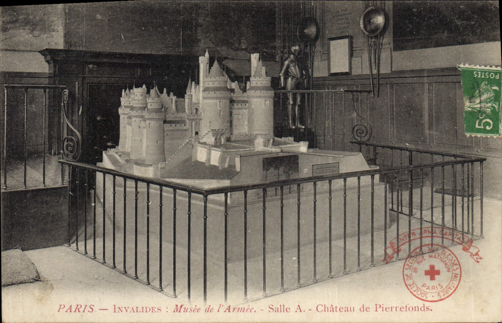 CPA Chateau Paris invalides Musee de l'armee Salle A Chateau de Pierrefonds