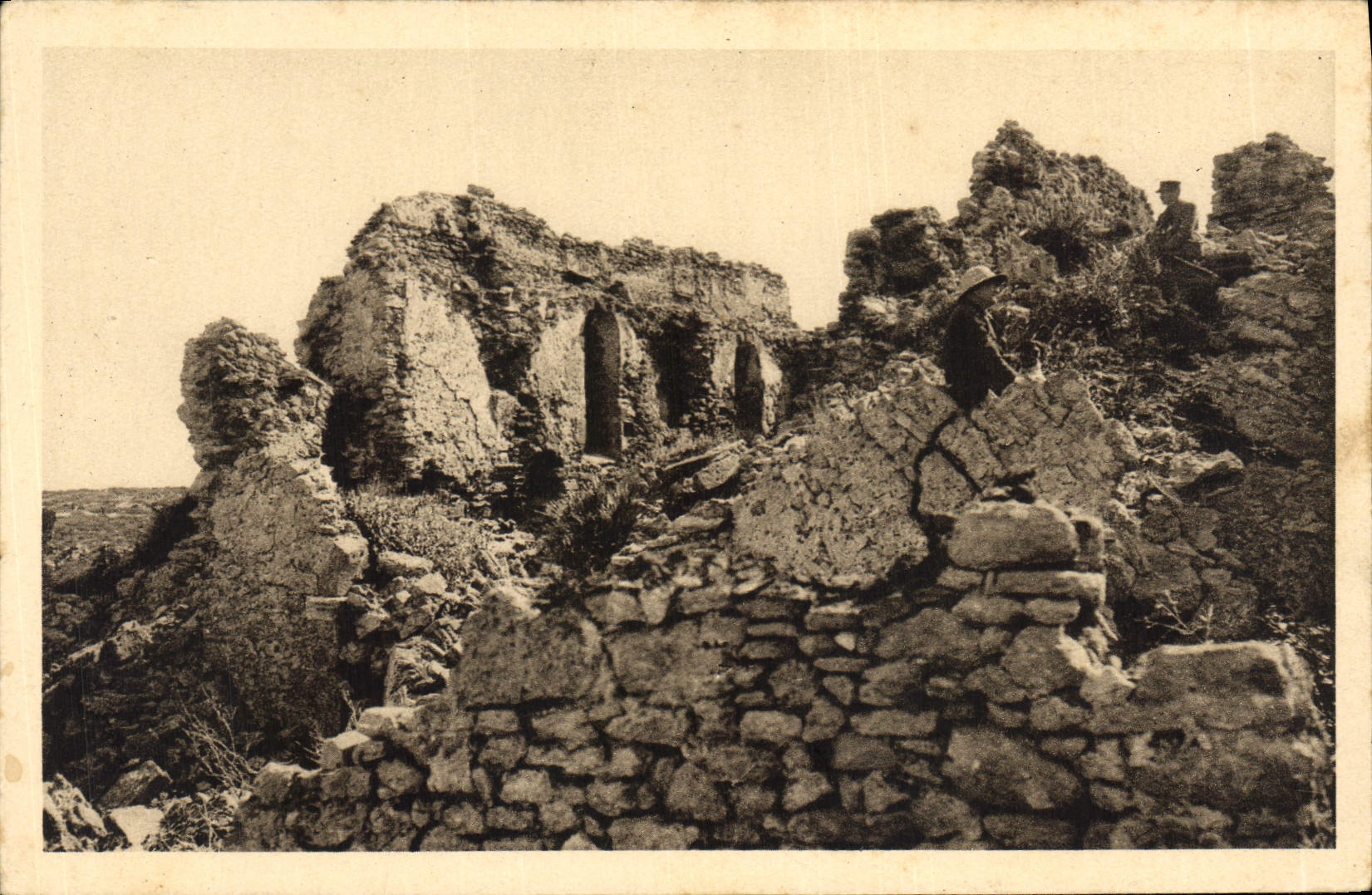 CPA Chateau Bastion de France Eglise Sainte Catherine