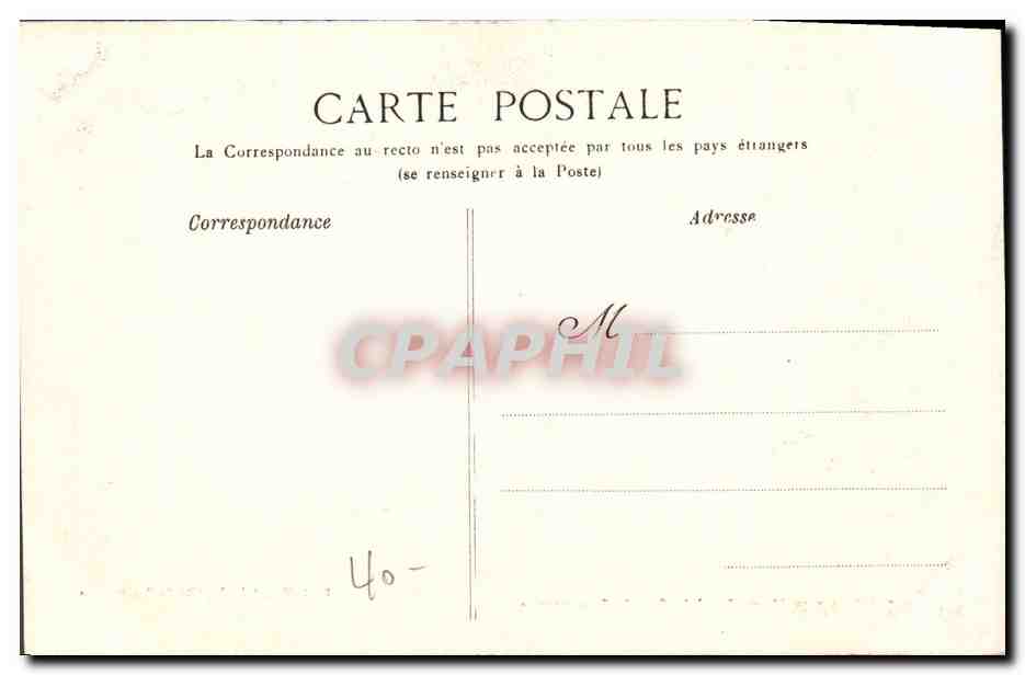 CPA Chateau L'amour au Moyen Age a la Cite de Carcassonne Flirt — Verso