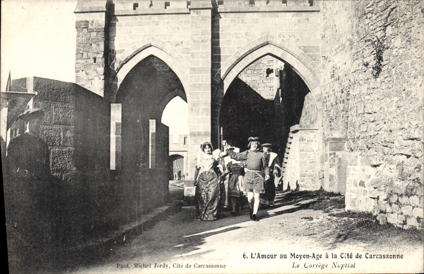 L'Amour au Moyen-Age à la Cité de Carcassonne — Phot. Michel Jordy, Cité de Carcassonne