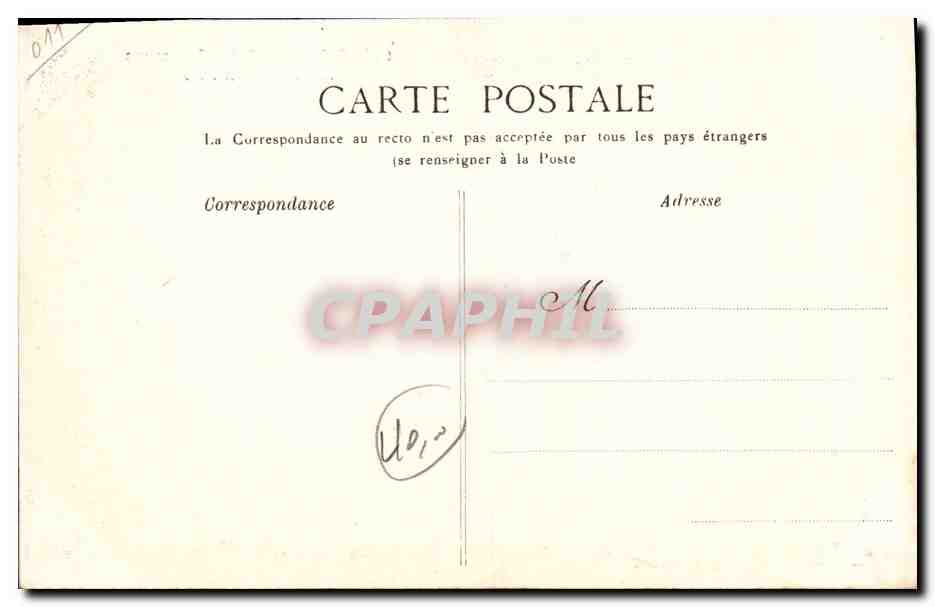 CPA Chateau La croisade au Moyen Age a la Cite de Carcassonne Le champ de bataille — Verso