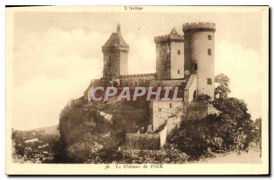 CPA Chateau Foix 