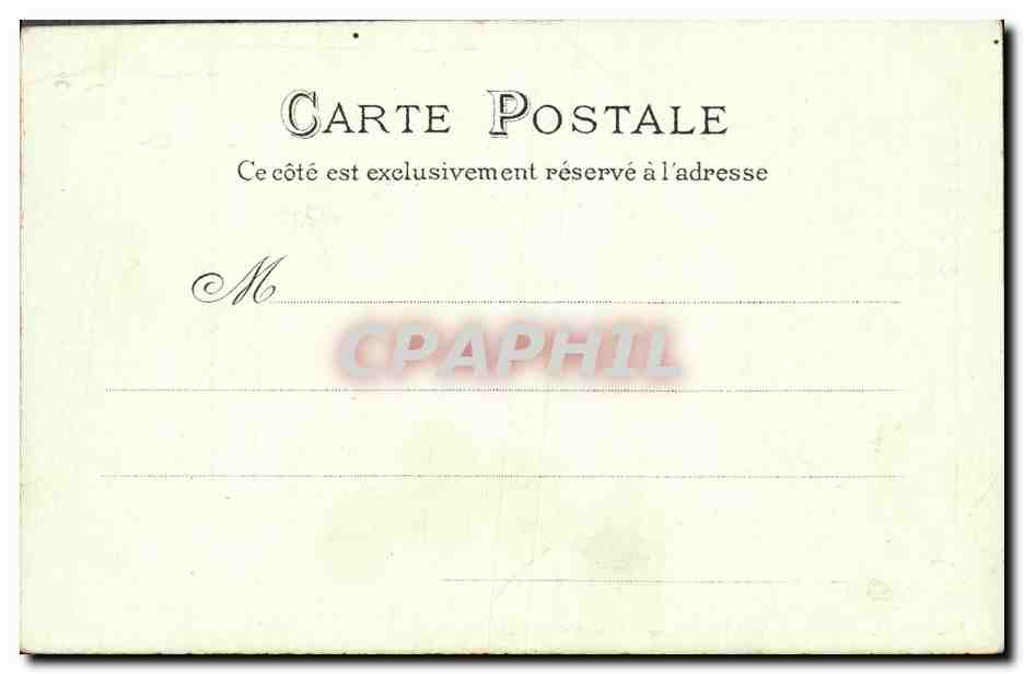 CPA Chateau de la Batie Vienne — Rückseite