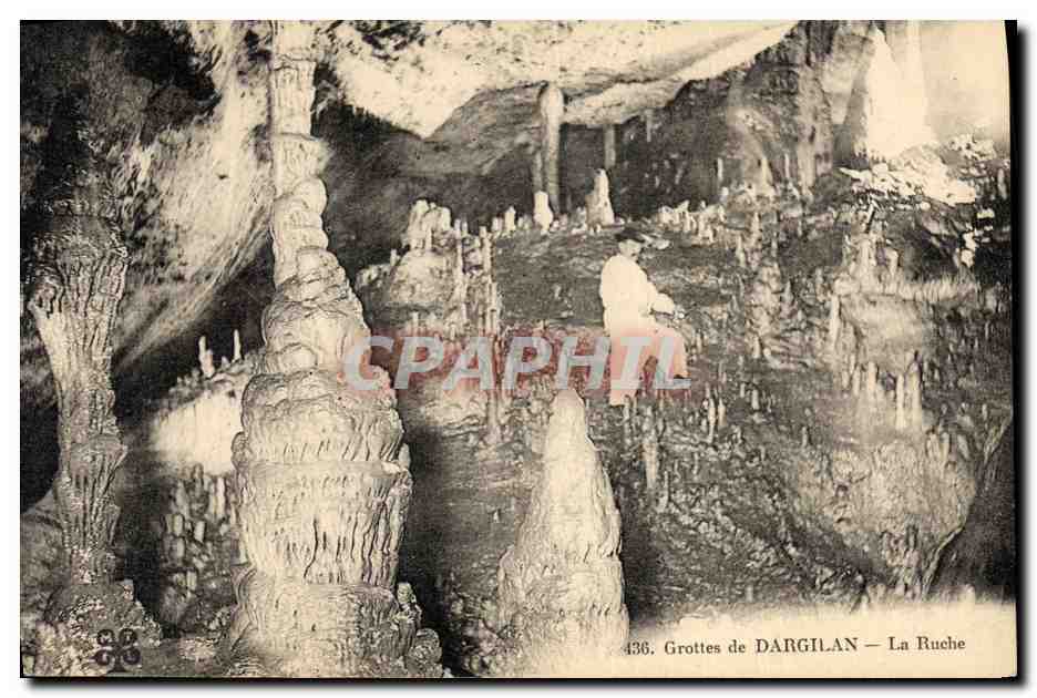 CPA Grotte Grottes de Dargilan La ruche