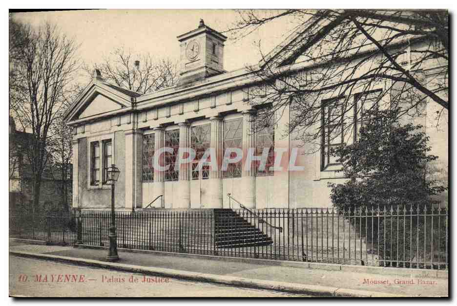 CPA Palais de Justice Mayenne