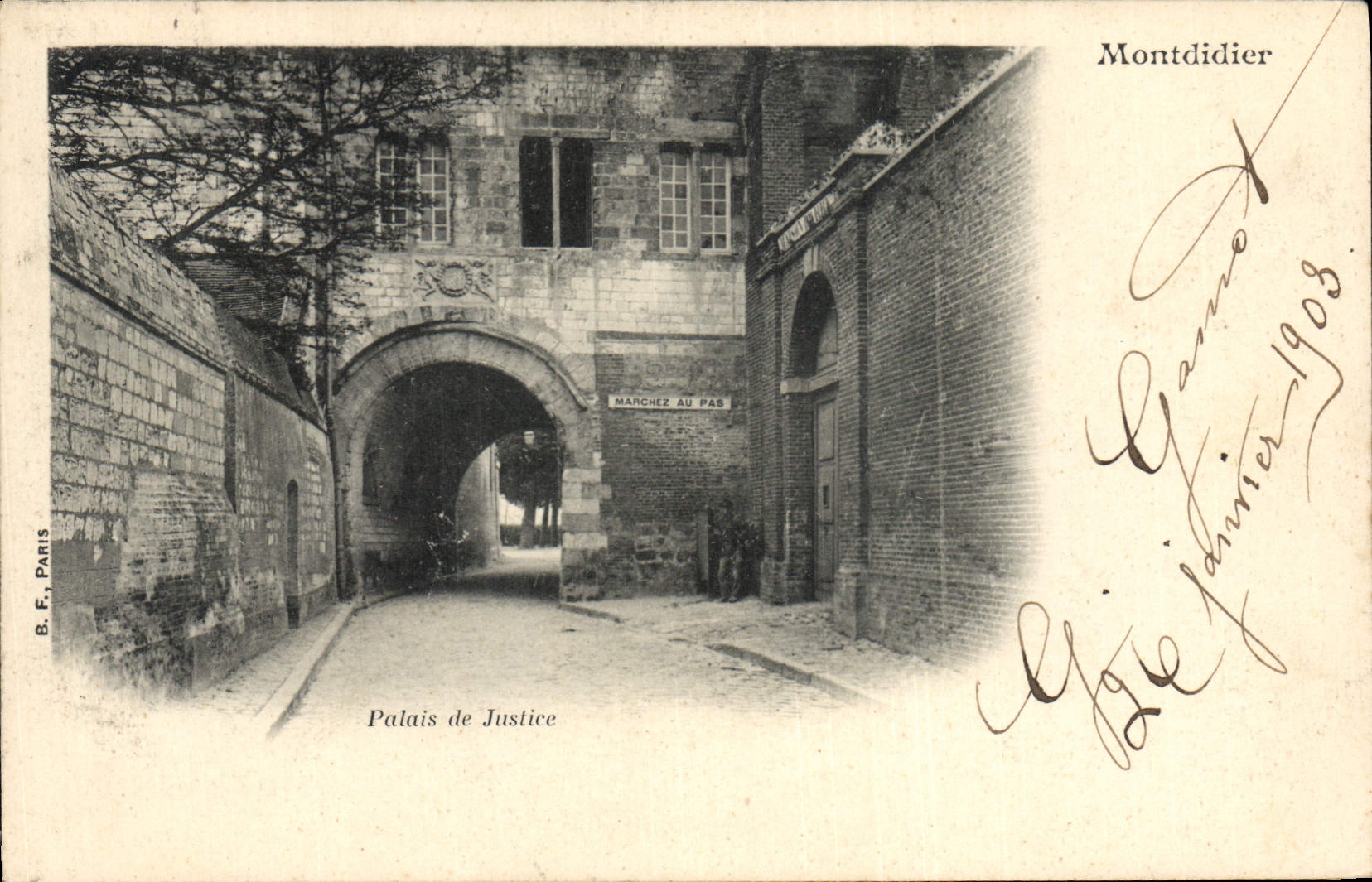 CPA Palais de Justice Montdidier