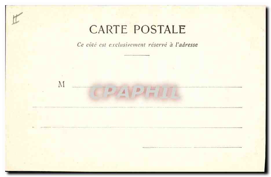 CPA Palais de Justice Moissac Le Tribunal  — Verso