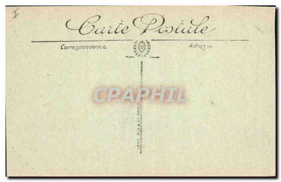 CPA Metz Esplanade du Palais de Justice  — Verso