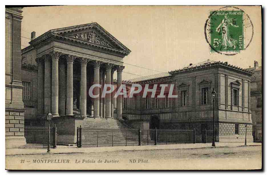 CPA Palais de Justice Montpellier