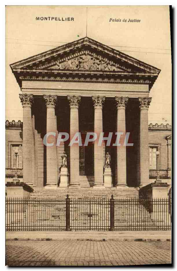 CPA Palais de Justice Montpellier 