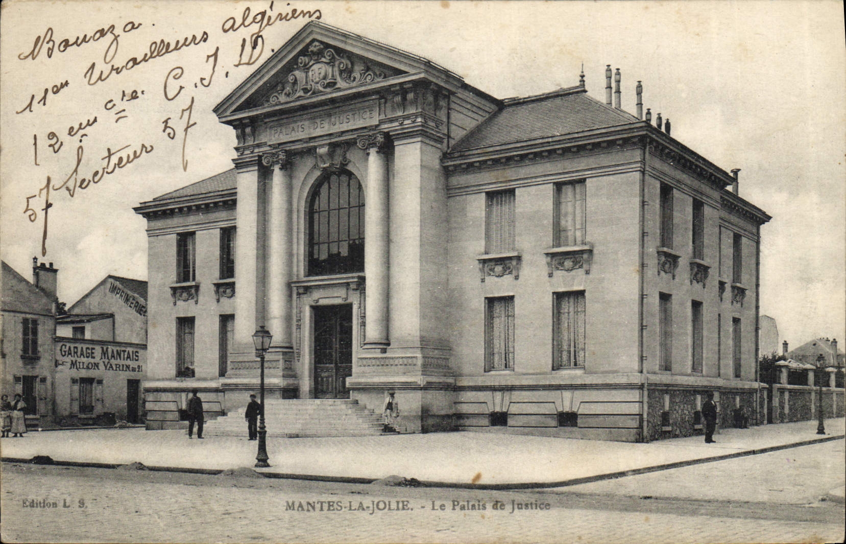 Mantes-la-Jolie — Le Palais de Justice — Édition L. 8