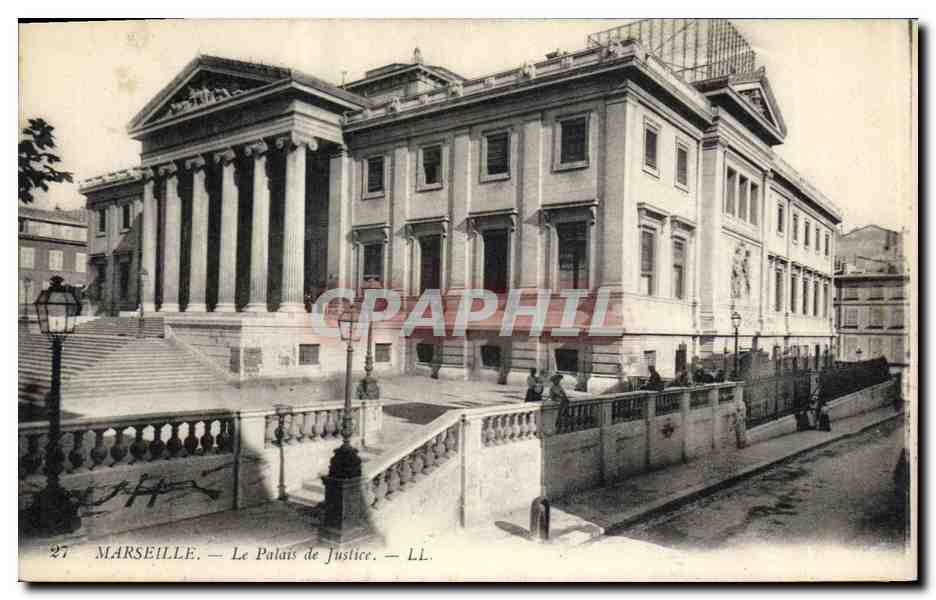 CPA Montpellier le palais de justice 