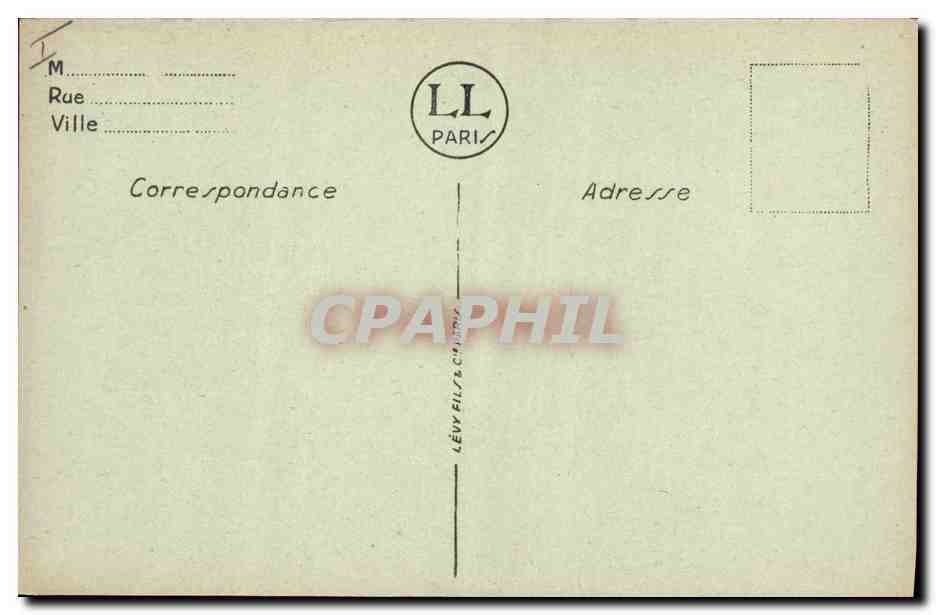 Moulins — Le Palais de Justice — LL — Verso