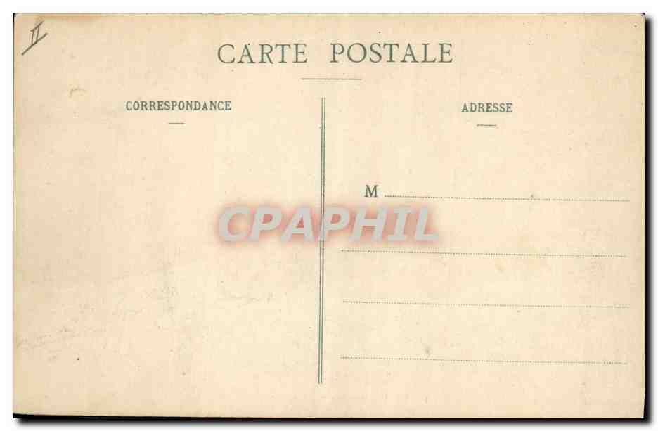 CPA Melun palais de justice et Theatre  — Verso