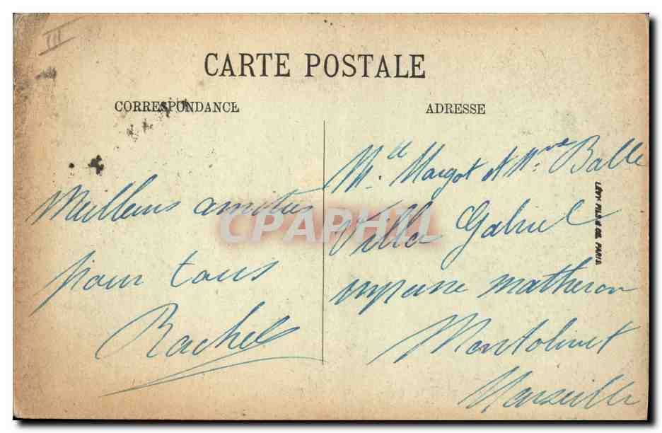 Montauban — Palais de Justice et Rue de la République — Edition Magasins Réunis — Reverso