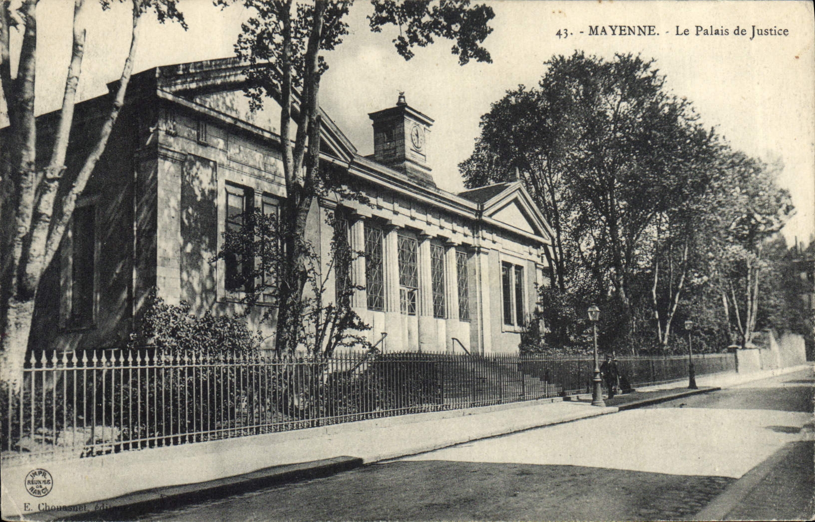 CPA Mayenne le palais de justice 