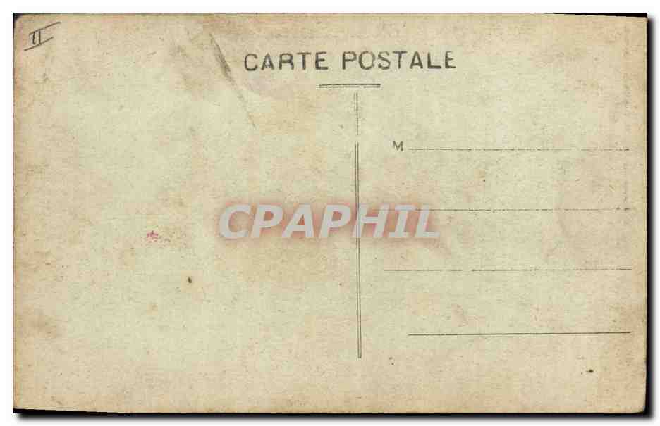D'entrecasteaux — navire en mer agitée — Imp. H. Grammaud, Marseille — Verso